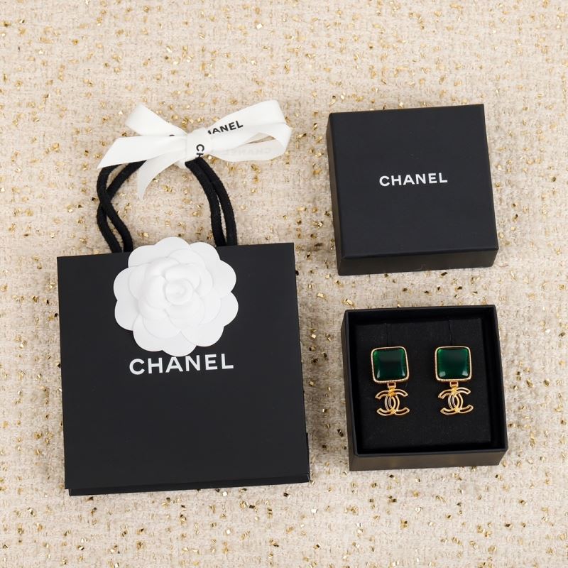 Ch*el earrings